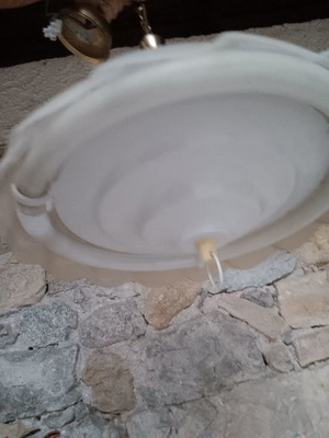 Vintage ceiling light used