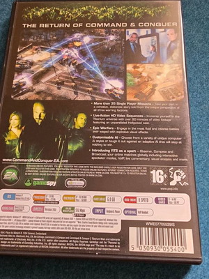 Command & Conquer Tiberium Wars PC used (hard copy)