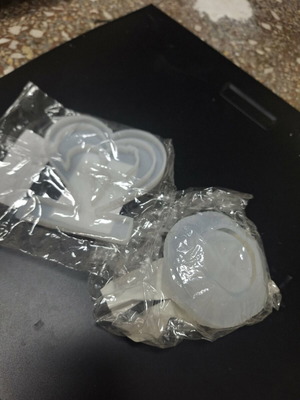 Porcelain Molds New, Set of Two