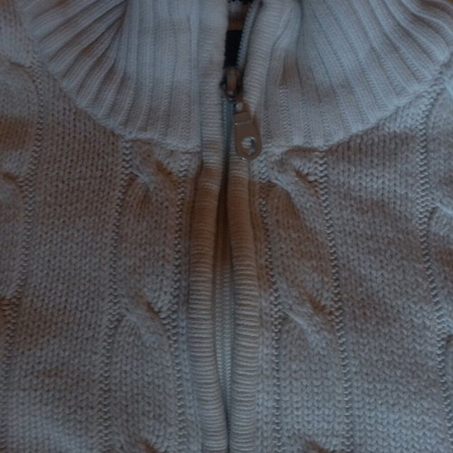 White sweater XL like new with thick knit