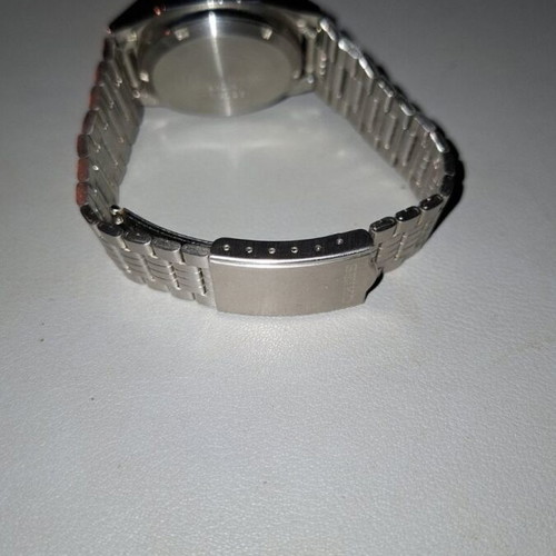 Seiko 5 Automatic vintage square watch, silver dial