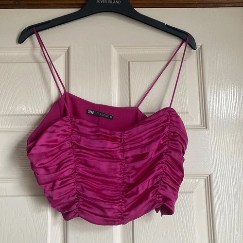 Zara pink top size S used