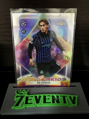 2025-26 Topps Chrome UEFA Club Competitions #WK-10 Pio Esposito Wonderkids card