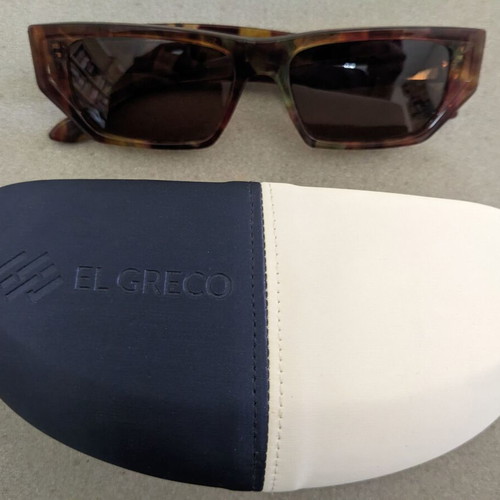 El Greco women's handmade sunglasses like new, multicolor