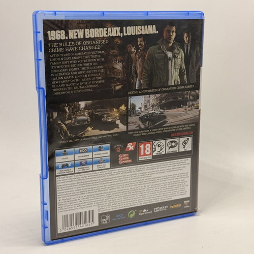 Mafia 3 PS4 used action adventure game