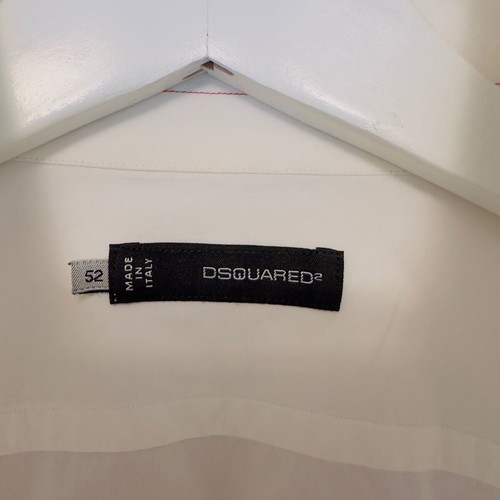 Dsquared2 white shirt like new, slim fit