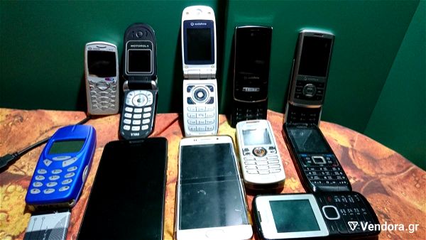 11 kinita tilefona Vodafone, Motorola, Huawei, LG, Samsung, Nokia, Sony Ericsson, SAGEM