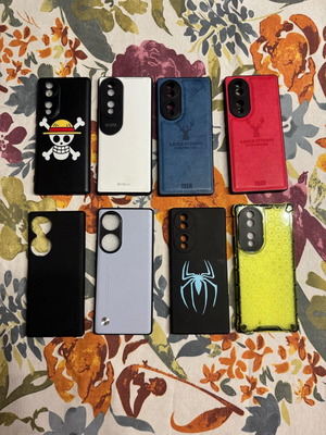 Θήκες για κινητό HONOR 70 σαν καινούργιες, πακέτο 8 τεμαχίων