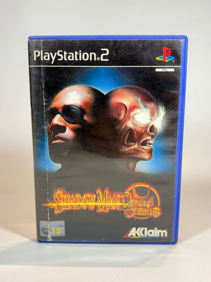 Shadow Man 2econd Coming used for PlayStation 2 with cover creases