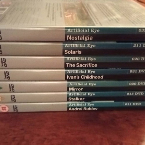 Andrei Tarkovsky 7 Film Collection DVD set like new, Artificial Eye UK first edition