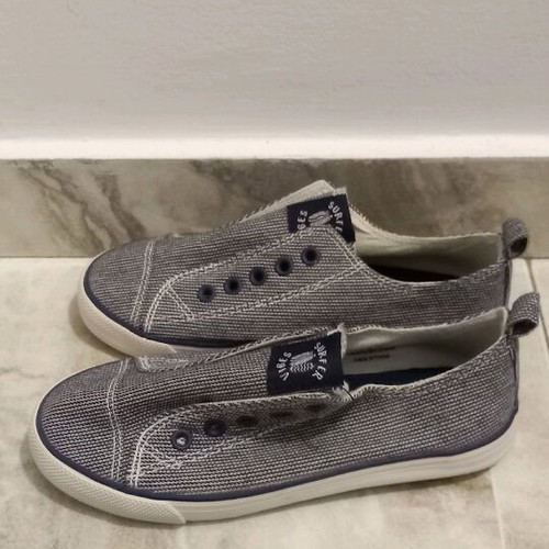 H&M kids shoes new, size 32, fabric white blue