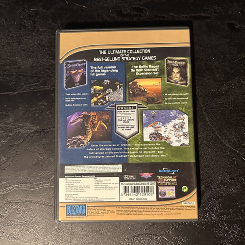 StarCraft PC game like new, strategy