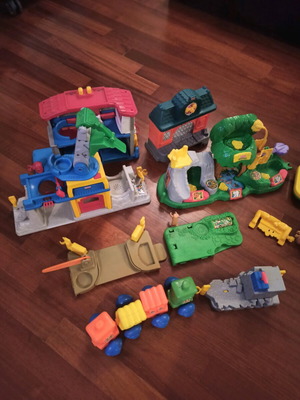 Little People παιχνίδια μεταχειρισμένα, μεγάλη σακούλα με διάφορα