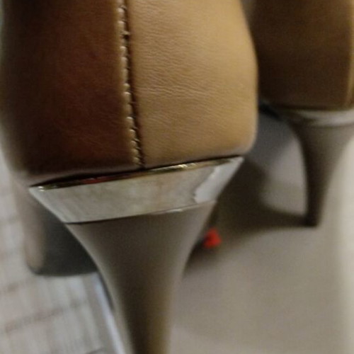 Women's ankle boots like new, brown, size 37