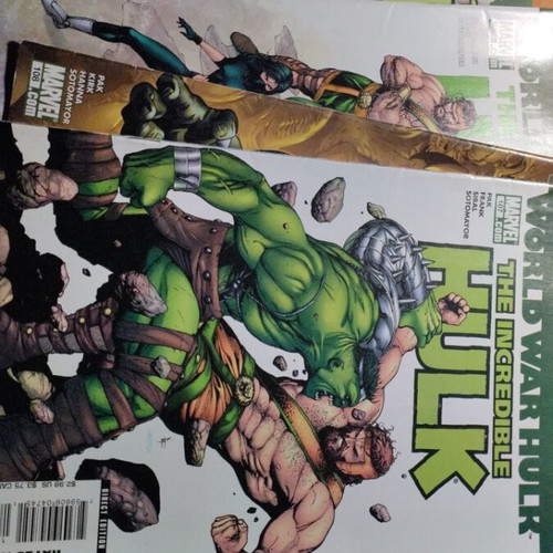 Incredible Hulk comics, issues 107-111, set of 5