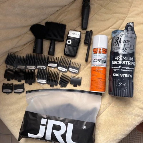 Barber set complete kit like new condition