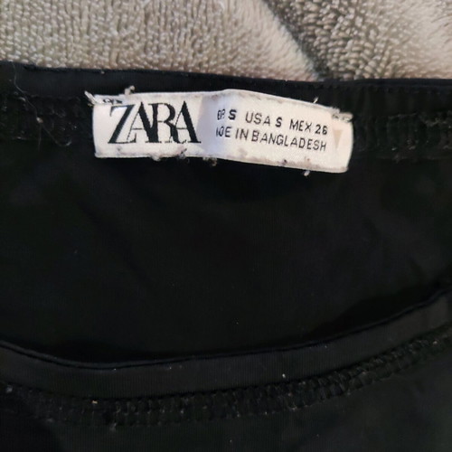 Zara black blouse like new, size S