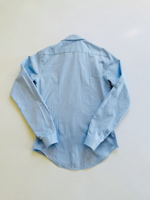 Zara men's shirt slim fit blue like new, size S