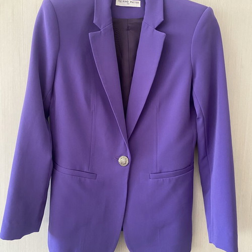 Mind Matter suit like new, purple, small pants and x-small jacket