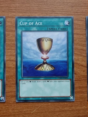 Cup of Ace LODT (Reprint) πακέτο 3 κάρτες near mint