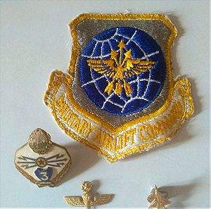 military pins and badges +DVD NATO