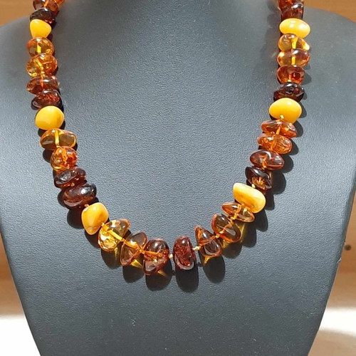 Baltic amber necklace new from personal collection