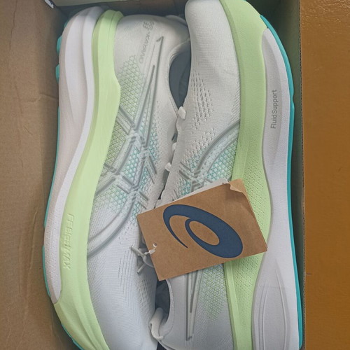 Asics GEL-Kayano 33 running shoes new, sizes 45 and 46.5, grey-yellow