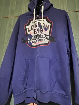 Admiral women's hoodie jacket used, purple, size L