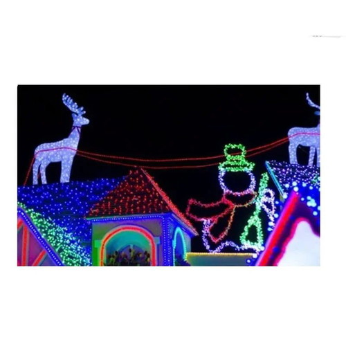 Light rope cold color 6m with programs