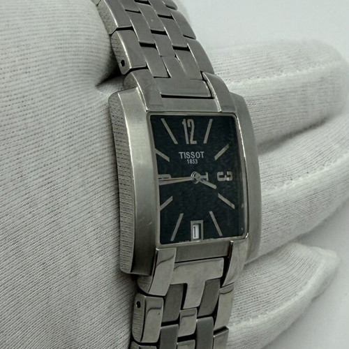 Tissot T-Trend TXL wristwatch Ref. L860/960K, black and silver