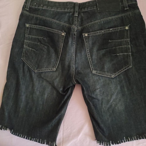 Men's Arggressive Black Denim Shorts size 34 like new