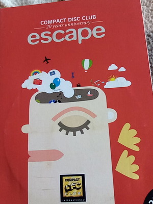 Compact Disc Club Escape 2 CDs box set like new