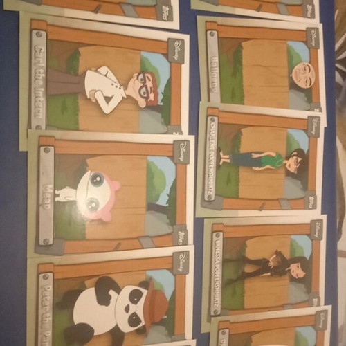 Phineas and Friends Topps Disney Neon 2026 Full Set 20 Cards New
