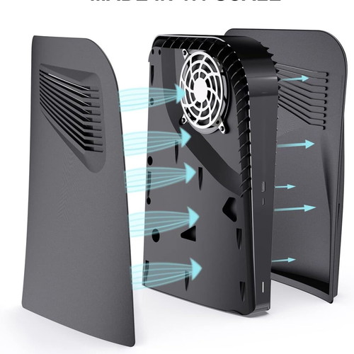 Skin faceplates for PS5 Disc Edition by innoAura, new, ABS plastic