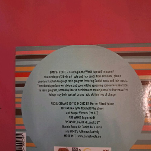 Danish Roots 2013 double CD like new
