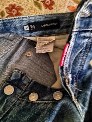 Dsquared2 ανδρικό vintage τζιν μέγεθος 46 μεταχειρισμένο, μπλε denim