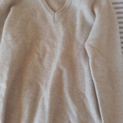 Beige Ecru Sweater used, size L 40 12