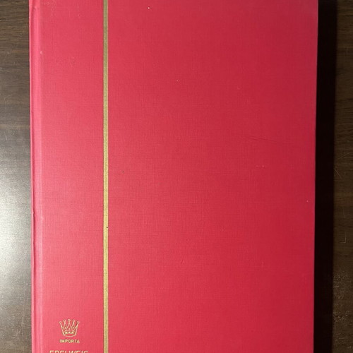 Edelweis Stamp Album A4 with 16 Pages, Like New