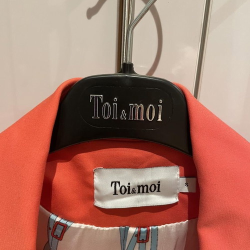 Toi&Moi women's jacket like new, coral color, size S