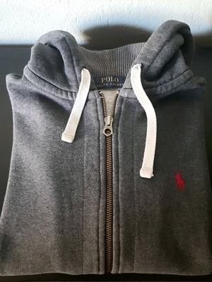Hoodie Ralph Lauren γκρι γραφίτη καινούργιο μέγεθος M