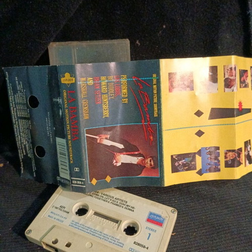 La Bamba soundtrack cassette used