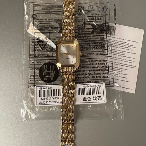 Luxury women's watch gold color new