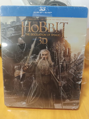 The Hobbit The Desolation Of Smaug Blu-Ray Steelbook sealed