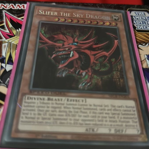 Slifer the Sky Dragon Secret rare like new