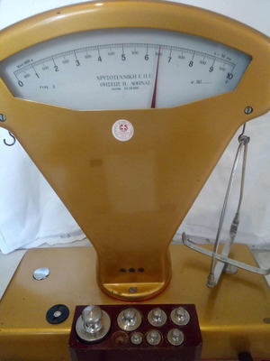 Vintage personal item old scale used