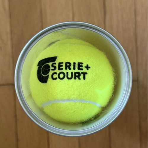 Tretorn Serie+ Court tennis balls, pack of 3, yellow