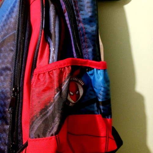 Primary school backpack with three compartments like new