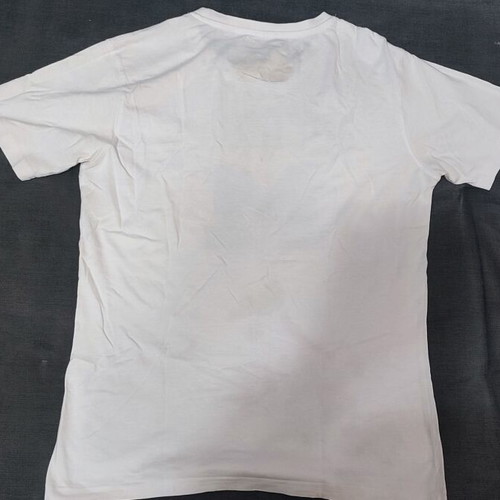 Michigan short-sleeve t-shirt size S like new, white and blue