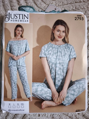Mrs. Justin Homewear women's pajamas new, sizes L and XXL, turquoise