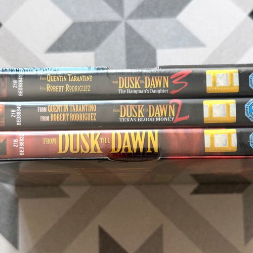From Dusk Till Dawn Trilogy DVD new, thriller horror with subtitles